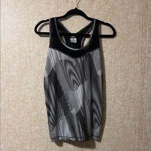 Nike Black and White Tank Top